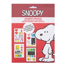 Samolepky na elektroniku Snoopy: Set 30 kusů (14 x 20 cm)