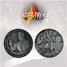 Sběratelská mince Star Trek - Captain Kirk and Gorn