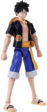 Bandai Anime Heroes: One Piece - Monkey D. Luffy Dressrosa Version Action Figure