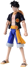 Bandai Anime Heroes: One Piece - Monkey D. Luffy Dressrosa Version Action Figure