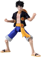 Bandai Anime Heroes: One Piece - Monkey D. Luffy Dressrosa Version Action Figure