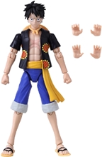 Bandai Anime Heroes: One Piece - Monkey D. Luffy Dressrosa Version Action Figure