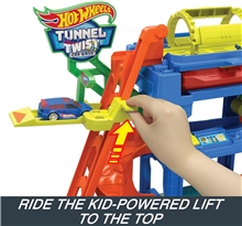 Mattel Hot Wheels® City: Color Shifters - Tunnel Twist Car Wash Playset