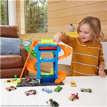 Mattel Hot Wheels® City: Color Shifters - Tunnel Twist Car Wash Playset