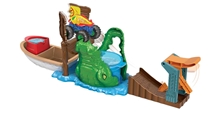 Mattel Hot Wheels Monster Trucks: Color Shifters - Swamp Chomp Playset	