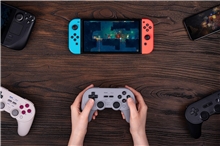 8BitDo PRO 2 Gamepad Hall Ed - White (SWITCH)