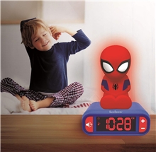 Spider-Man - Alarm Clock with Night Light 3D