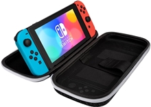 PDP Deluxe Travel Case - Black  and  White (SWITCH)