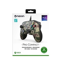 Nacon Pro Compact Wired Controller - Camo Green (XSX)