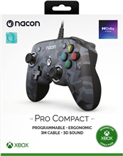 Nacon Pro Compact Wired Controller - Camo Grey (XSX)