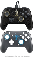 Switch Breath of Wild Faceoff Deluxe Wired Pro Controller (SWITCH)