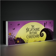 The Nightmare Before Christmas Logo Light