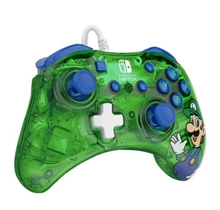 Rock Candy Wired Controller - Luigi (SWITCH)