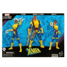 Hasbro Fans Marvel Legends Series (60th Anniversary): X-Men - Storm, Marvel's Forge and Jubilee Action Figures (3-Pack) (15cm) (F7025)