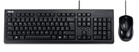 ASUS U2000 Keyboard + Mouse, black