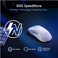 ASUS ROG Keris II Ace, wireless gaming mouse, white