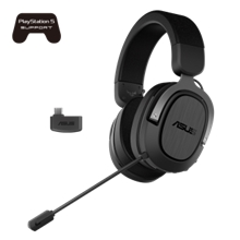 ASUS TUF GAMING H3 WIRELESS, Gaming Headset, gun metal