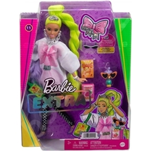 Mattel Barbie Extra - Neon Green Hair