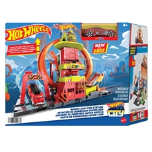 Hot Wheels City - Super Loop Fire Station