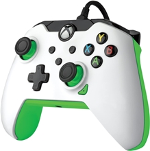 PDP Wired Controller - Neon White (X1/XSX/PC)