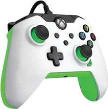 PDP Wired Controller - Neon White (X1/XSX/PC)