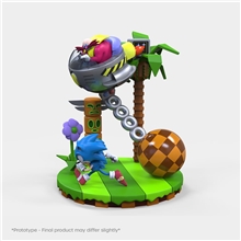 Numskull Sonic 30th Anniversary - Sonic vs Dr. Eggman Diorama Statue (24cm) (NS2910)