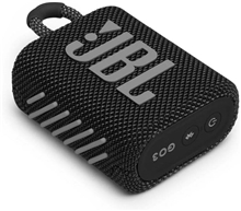 JBL GO3 Portable Speaker Black