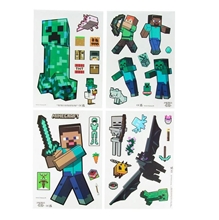 Minecraft Window Cling Decal Set