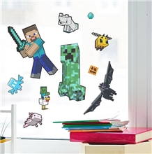 Minecraft Window Cling Decal Set