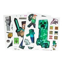 Minecraft Window Cling Decal Set