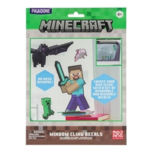 Minecraft Window Cling Decal Set