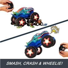 Hot Wheels: Monster Trucks Power Smashers - Mega-Wrex Alive RC (JBD90)