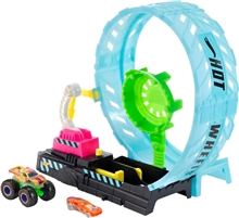 Hot Wheels Monster Trucks: Glow in The Dark™ - Epic Loop Challenge Playset (HBN02)