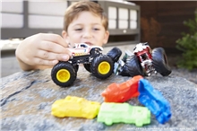 Hot Wheels Monster Trucks Set - Blast Station (HFB12)