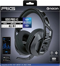 Nacon RIG 600 PRO HS, wireless gaming headset, black (PS4/PS5/PC/SWITCH)