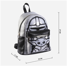 Star Wars: The Mandalorian - Grogu and Mando Mini Backpack (27 cm)