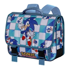 Sonic The Hedgehog - Blue Lay Backpack Schoolbag