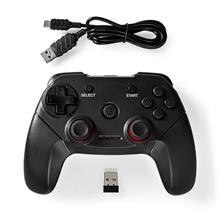 Nedis - Gamepad, wireless, black