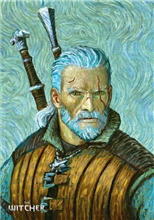 GOOD LOOT Game Art Chronicles: The Witcher: Geralt Van Gogh Puzzle (1000 pcs)