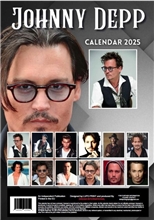 Wall calendar 2025: Johnny Depp - Pirates of the Caribbean (A3 29,7 x 42 cm)