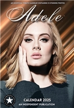 Wall calendar 2025: Adele (A3 29,7 x 42 cm)