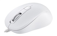 ASUS MU101C Wired Blue Ray Mouse, white