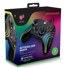 PDP Afterglow Wave gamepad, black (XSX/PC)