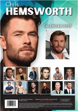 Wall Calendar 2025: Chris Hemsworth (A3 29,7 x 42 cm) 