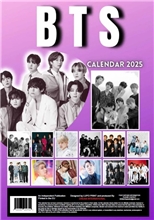 Wall Calendar 2025: BTS (A3 29,7 x 42 cm)