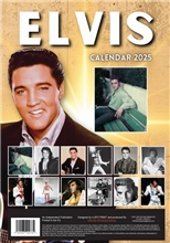 Wall Calendar 2025: Elvis Presley (A3 29,7 x 42 cm)