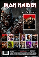 Wall Calendar 2025: Iron Maiden (A3 29,7 x 42 cm)