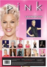 Wall Calendar 2025: Pink (A3 29,7 x 42 cm)