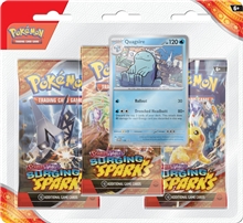 Pokémon TCG: SV08 Surging Sparks - 3 Blister Booster