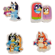 Bluey Set 4 erasers